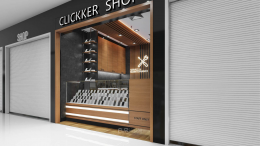 ออกแบบ ผลิต และติดตั้งร้าน : ร้าน Clickker Shop MBK กทม.